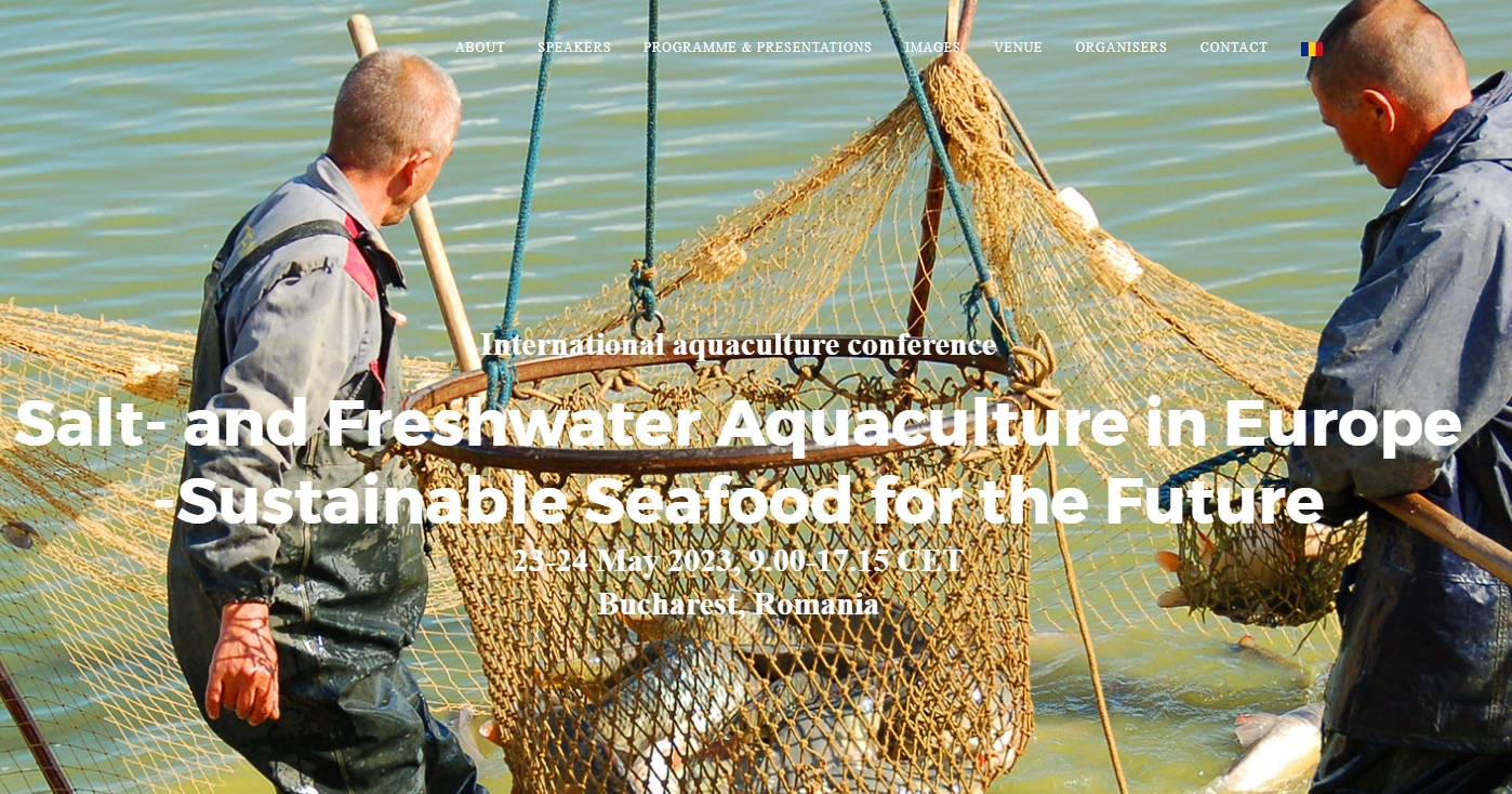 Eurofish conference “Aquaculture in Europe – Sustainable Seafood for the Future”